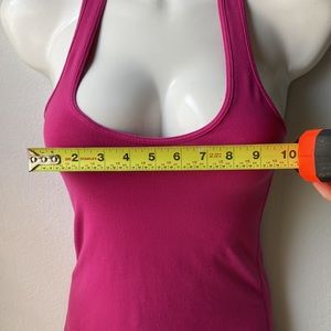 Lululemon Magenta Workout Tank Top